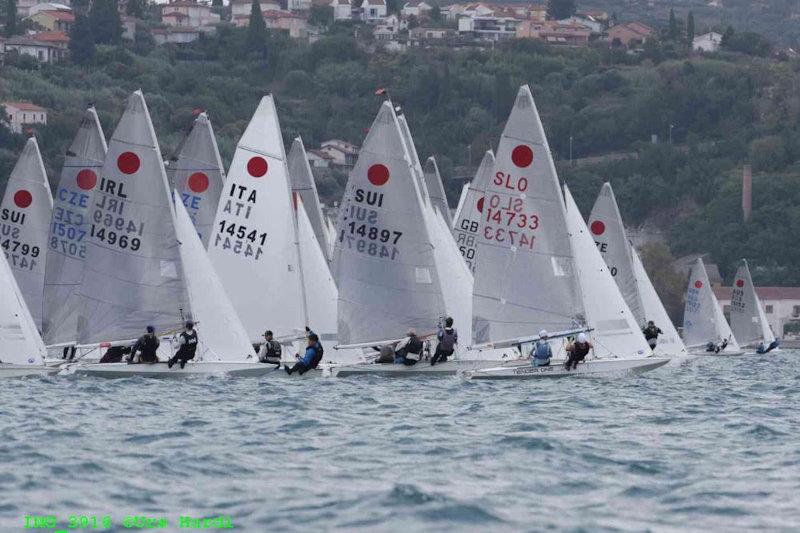 Action from the recent Fireball Europeans in Slovenia photo copyright Urs Hardi taken at Jadralni Klub Pirat and featuring the Fireball class