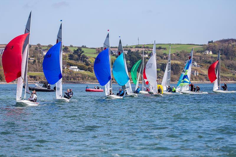 Irish Fireball Munster Championships photo copyright Bob Bateman taken at Monkstown Bay Sailing Club and featuring the Fireball class