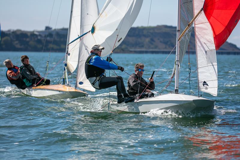 Noel Butler and Stephen Oram finish third in the Irish Fireball Munster Championships photo copyright Bob Bateman taken at Monkstown Bay Sailing Club and featuring the Fireball class