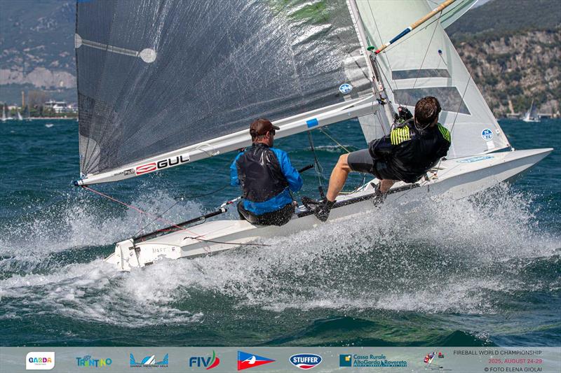 2025 Fireball World Championship day 3 photo copyright Elena Giolai taken at Circolo Vela Arco and featuring the Fireball class