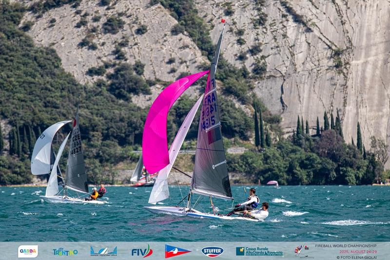 2025 Fireball World Championship day 3 photo copyright Elena Giolai taken at Circolo Vela Arco and featuring the Fireball class