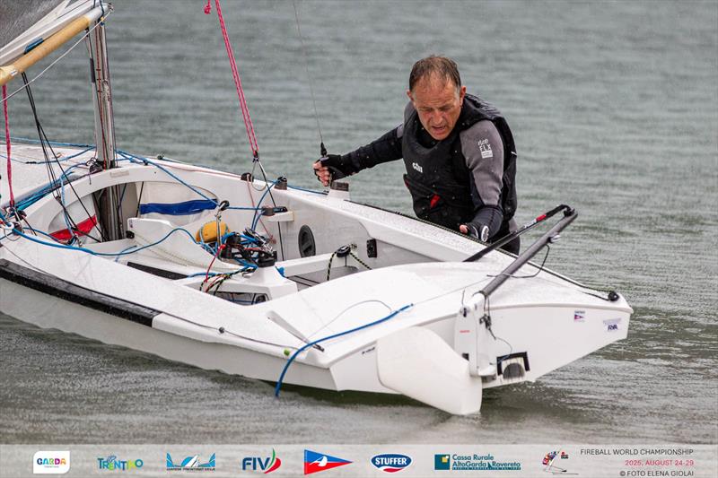 2025 Fireball World Championship - Penultimate day photo copyright Elena Giolai taken at Circolo Vela Arco and featuring the Fireball class