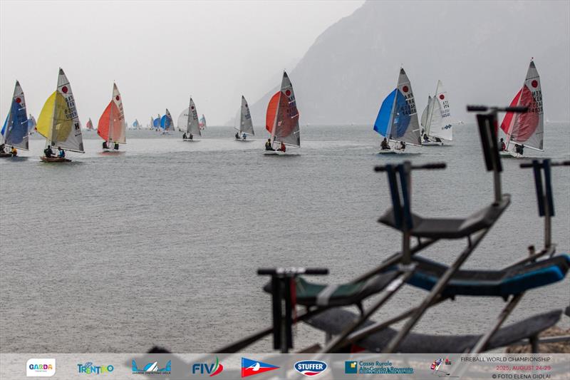 2025 Fireball World Championship - Penultimate day photo copyright Elena Giolai taken at Circolo Vela Arco and featuring the Fireball class