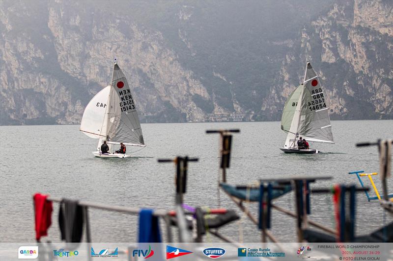 2025 Fireball World Championship - Penultimate day photo copyright Elena Giolai taken at Circolo Vela Arco and featuring the Fireball class