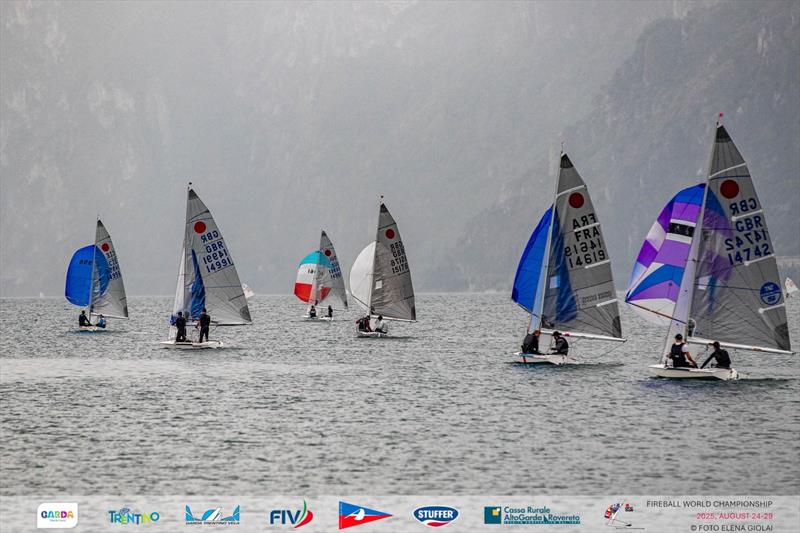 2025 Fireball World Championship - Penultimate day photo copyright Elena Giolai taken at Circolo Vela Arco and featuring the Fireball class
