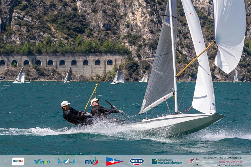 2025 Fireball World Championship photo copyright Elena Giolai taken at Circolo Vela Arco and featuring the Fireball class