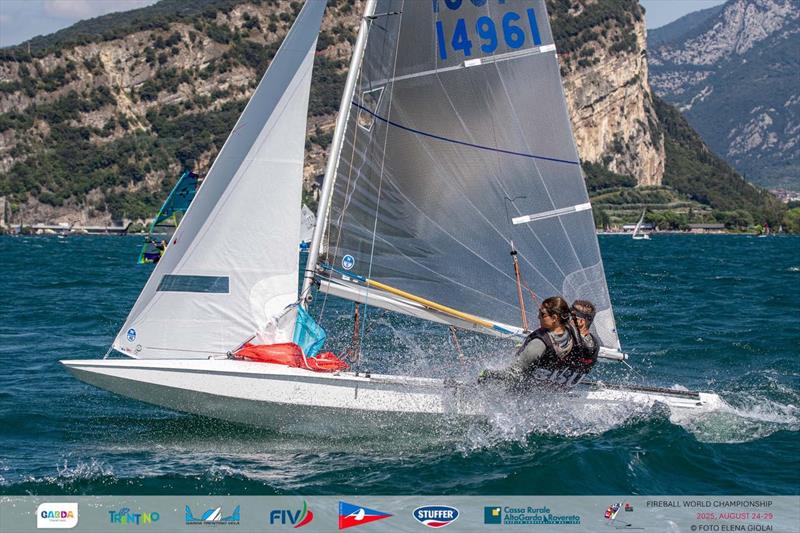 2025 Fireball World Championship photo copyright Elena Giolai taken at Circolo Vela Arco and featuring the Fireball class