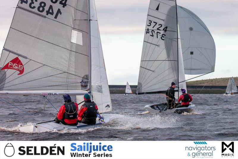 Yorkshire Dales Brass Monkey photo copyright Tim Olin / www.olinphoto.co.uk taken at Yorkshire Dales Sailing Club and featuring the Fireball class