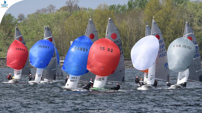 Thomas Castle Aviation Heritage Fireball Spring Championship at Draycote Water Sailing Club photo copyright Malcolm Lewin / malcolmlewinphotography.zenfolio.com taken at Draycote Water Sailing Club and featuring the Fireball class