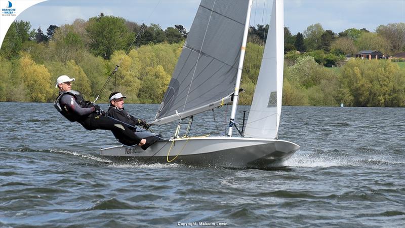 Thomas Castle Aviation Heritage Fireball Spring Championship at Draycote Water Sailing Club photo copyright Malcolm Lewin / malcolmlewinphotography.zenfolio.com taken at Draycote Water Sailing Club and featuring the Fireball class