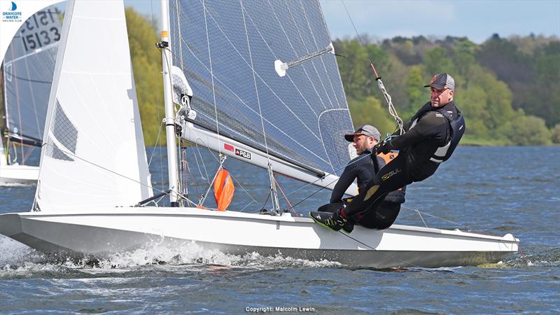 Thomas Castle Aviation Heritage Fireball Spring Championship at Draycote Water Sailing Club photo copyright Malcolm Lewin / malcolmlewinphotography.zenfolio.com taken at Draycote Water Sailing Club and featuring the Fireball class