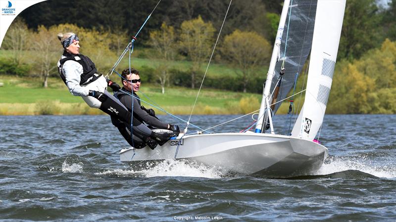 Thomas Castle Aviation Heritage Fireball Spring Championship at Draycote Water Sailing Club photo copyright Malcolm Lewin / malcolmlewinphotography.zenfolio.com taken at Draycote Water Sailing Club and featuring the Fireball class