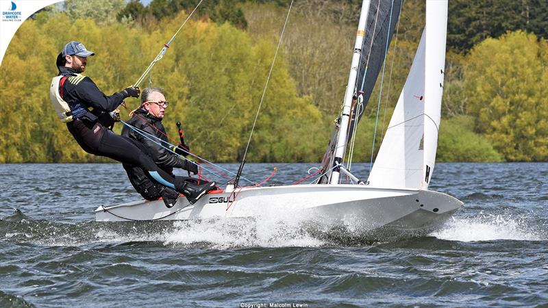 Thomas Castle Aviation Heritage Fireball Spring Championship at Draycote Water Sailing Club photo copyright Malcolm Lewin / malcolmlewinphotography.zenfolio.com taken at Draycote Water Sailing Club and featuring the Fireball class