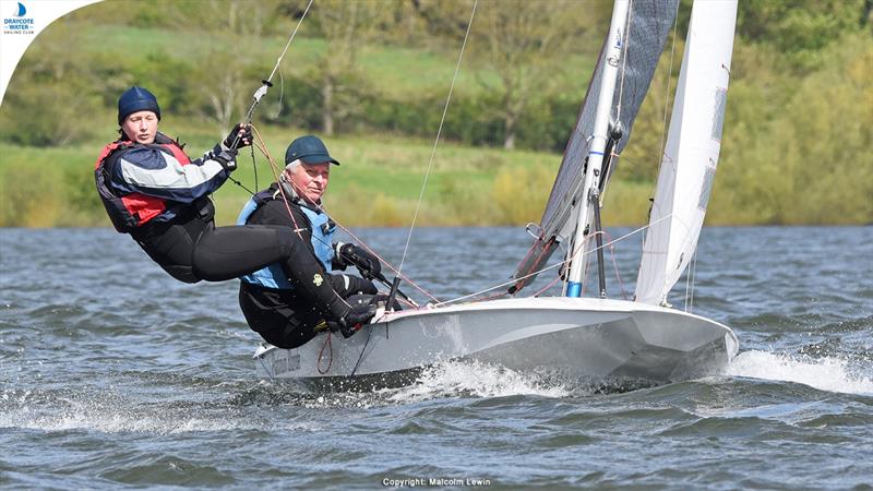 Thomas Castle Aviation Heritage Fireball Spring Championship at Draycote Water Sailing Club photo copyright Malcolm Lewin / malcolmlewinphotography.zenfolio.com taken at Draycote Water Sailing Club and featuring the Fireball class