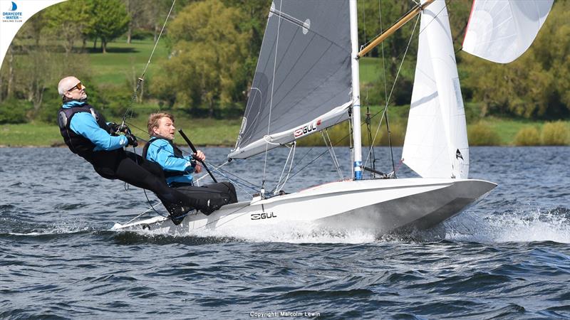 Thomas Castle Aviation Heritage Fireball Spring Championship at Draycote Water Sailing Club photo copyright Malcolm Lewin / malcolmlewinphotography.zenfolio.com taken at Draycote Water Sailing Club and featuring the Fireball class