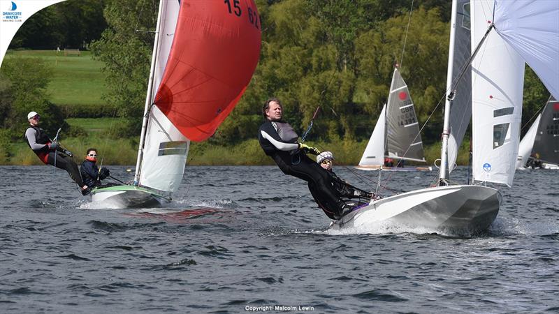 Thomas Castle Aviation Heritage Fireball Spring Championship at Draycote Water Sailing Club photo copyright Malcolm Lewin / malcolmlewinphotography.zenfolio.com taken at Draycote Water Sailing Club and featuring the Fireball class
