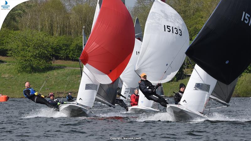 Thomas Castle Aviation Heritage Fireball Spring Championship at Draycote Water Sailing Club photo copyright Malcolm Lewin / malcolmlewinphotography.zenfolio.com taken at Draycote Water Sailing Club and featuring the Fireball class
