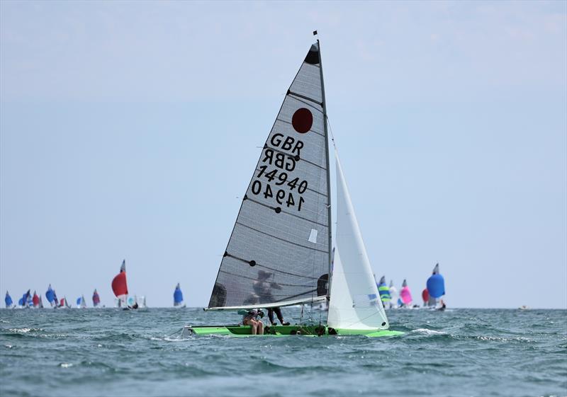 Georgia Booth and Oliver Davenport on Day 3 of the 2026 Fireball World Championship at the Royal Torbay Yacht Club - photo © Mark Jardine
