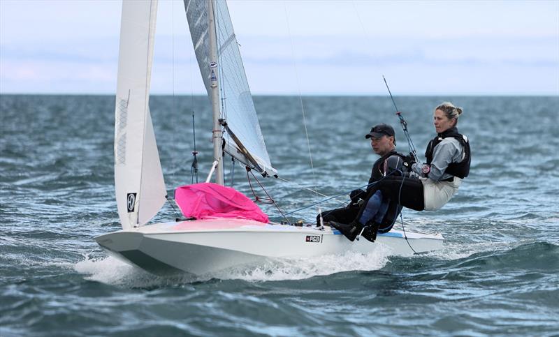 Russ and Ali Cormack on Day 4 of the 2026 Fireball World Championship at the Royal Torbay Yacht Club - photo © Mark Jardine