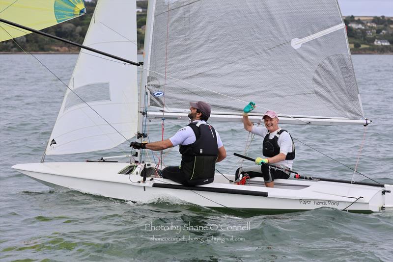 Brian Jones and Gary Frost (14770) during the Fireball Munster Championship 2026 at Monkstown Bay - photo © Shane O'Connell