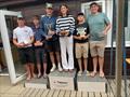 Firefly Nationals 2025 at Lyme Regis Podium © Jo Mason
