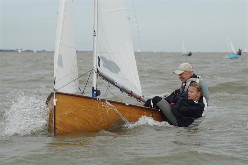 Guy Davison & Sally Wakefield in Lynestra finish 2nd in the 2017 GJW Direct Firefly Nationals - photo © Frances Davison