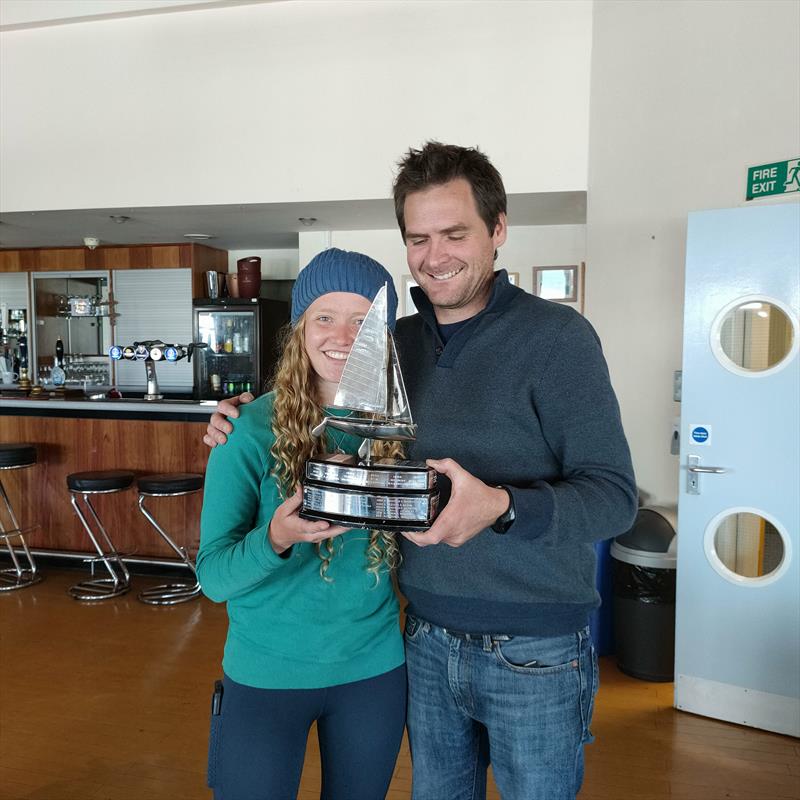 Paul Kameen and Evie Snedker win the Firefly Inlands at Rutland photo copyright NFA taken at Rutland Sailing Club and featuring the Firefly class