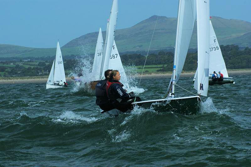 GJW Direct Firefly nationals day 4 photo copyright Chris Guy & F Davison taken at Pwllheli Sailing Club and featuring the Firefly class
