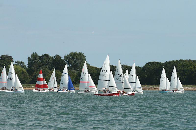 67th Schools Week at Itchenor  photo copyright David Priscott taken at Itchenor Sailing Club and featuring the Firefly class