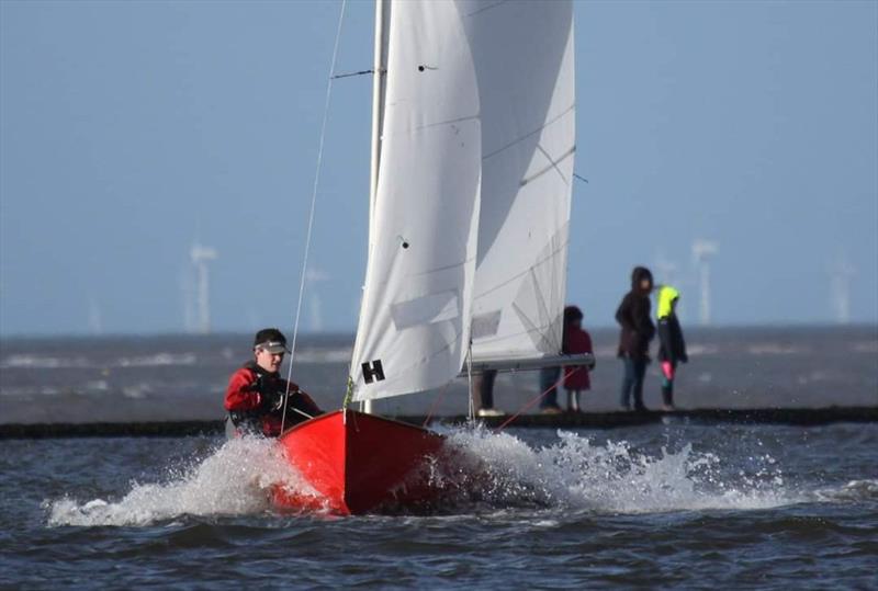 18 boats make the first open meeting of 2020 at West Kirby, just before Storm Ciara hit photo copyright WKSC taken at West Kirby Sailing Club and featuring the Firefly class