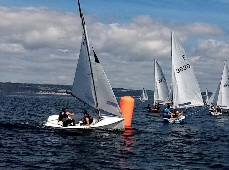 2022 Firefly Nationals in Tenby day 1 photo copyright Warwick University Sailing taken at Tenby Sailing Club and featuring the Firefly class