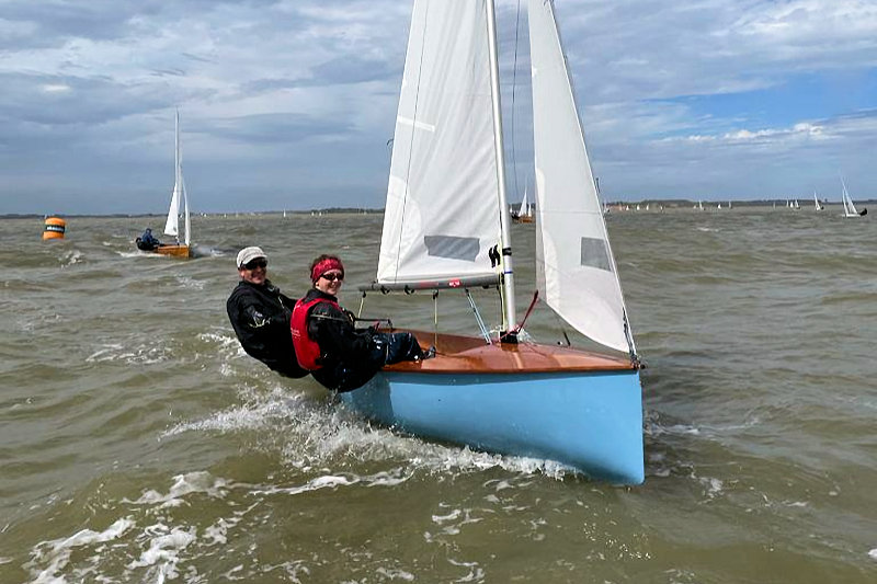 Firefly Nationals 2023 at Felixstowe Day 2 photo copyright Joshua 'Shrimpy' Speakman-Lowe taken at Felixstowe Ferry Sailing Club and featuring the Firefly class