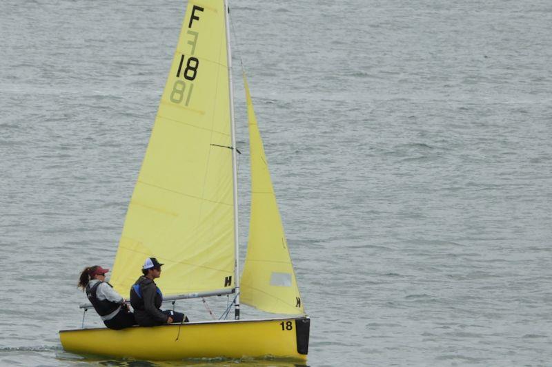 Michelle Lahrkamp comes 2nd - Menai Strait Regattas - photo © Ian Bradley