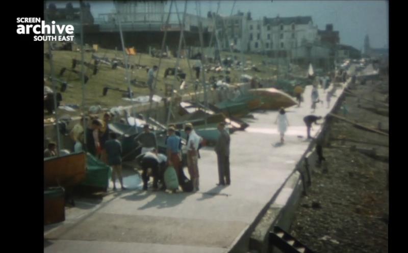 Firefly championships at Herne Bay in 1959 photo copyright John Clague taken at Herne Bay Sailing Club and featuring the Firefly class