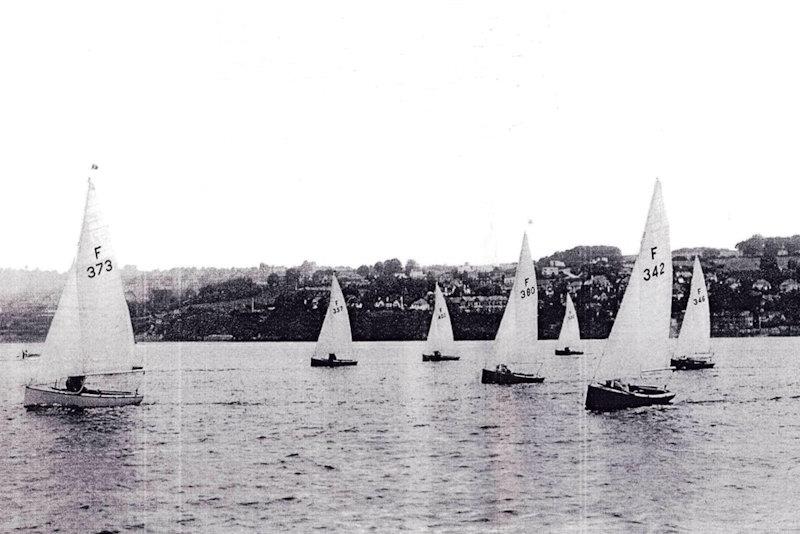 The Final Trials were held out on what would soon be the 1948 Olympic race area photo copyright Torquay Library taken at Royal Torbay Yacht Club and featuring the Firefly class