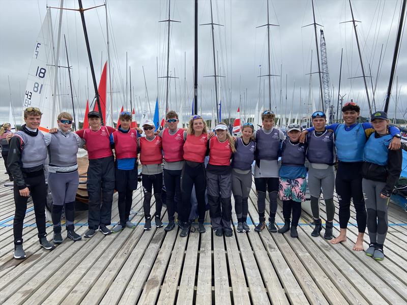 Royal Hospital School sailors at the Senior National Schools Championship 2025 at Itchenor - photo © RHS