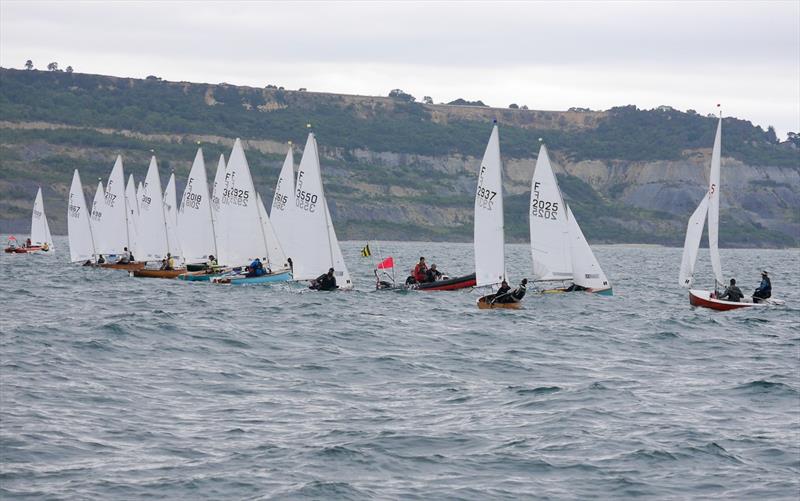 Firefly Nationals 2025 at Lyme Regis photo copyright David Beer taken at Lyme Regis Sailing Club and featuring the Firefly class