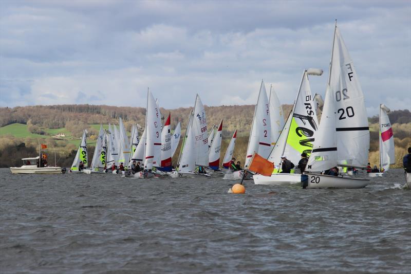 Youth Icicle Series at Bough Beech day 4 photo copyright Sarah Seddon taken at Bough Beech Sailing Club and featuring the Firefly class