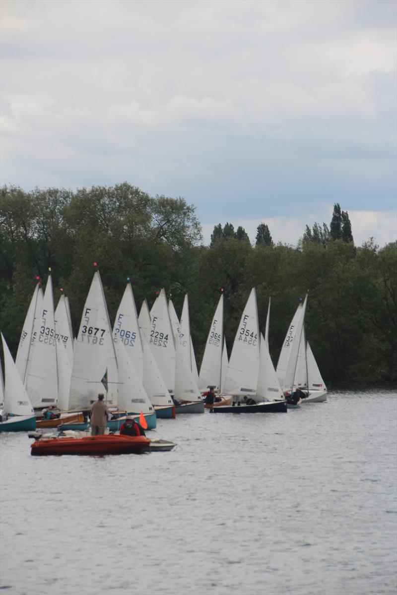 Rickmansworth Firefly Open photo copyright Vinny Francis taken at Rickmansworth Sailing Club and featuring the Firefly class
