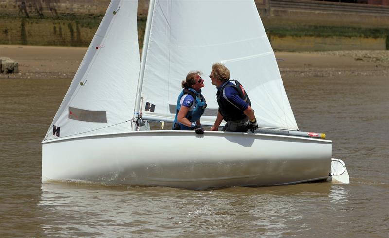 Tideway Dinghy Derby - Firefly 3695 Angus Cook and Lucie Hopkins - photo © Mark Jardine