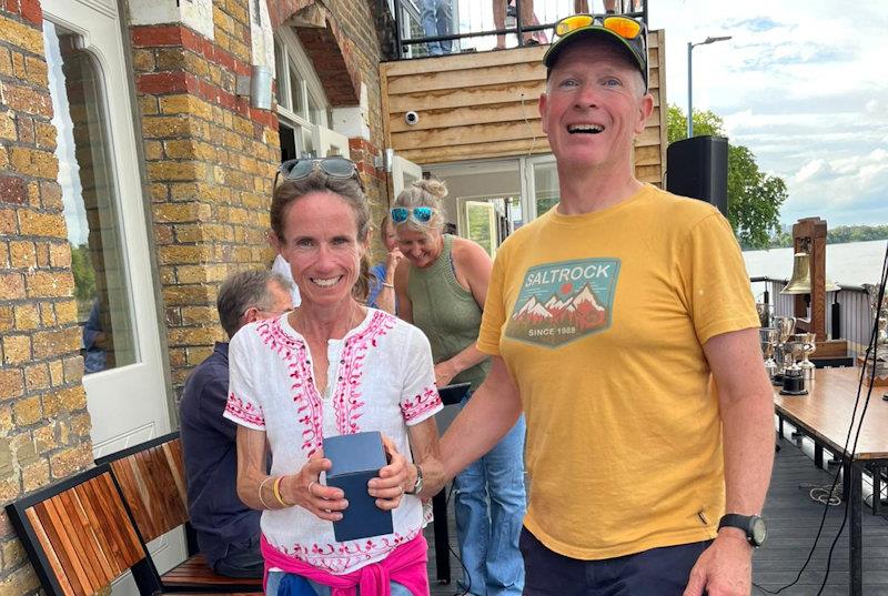 Tideway Dinghy Derby - Roger and Amy Morris, second overall - photo © NFA