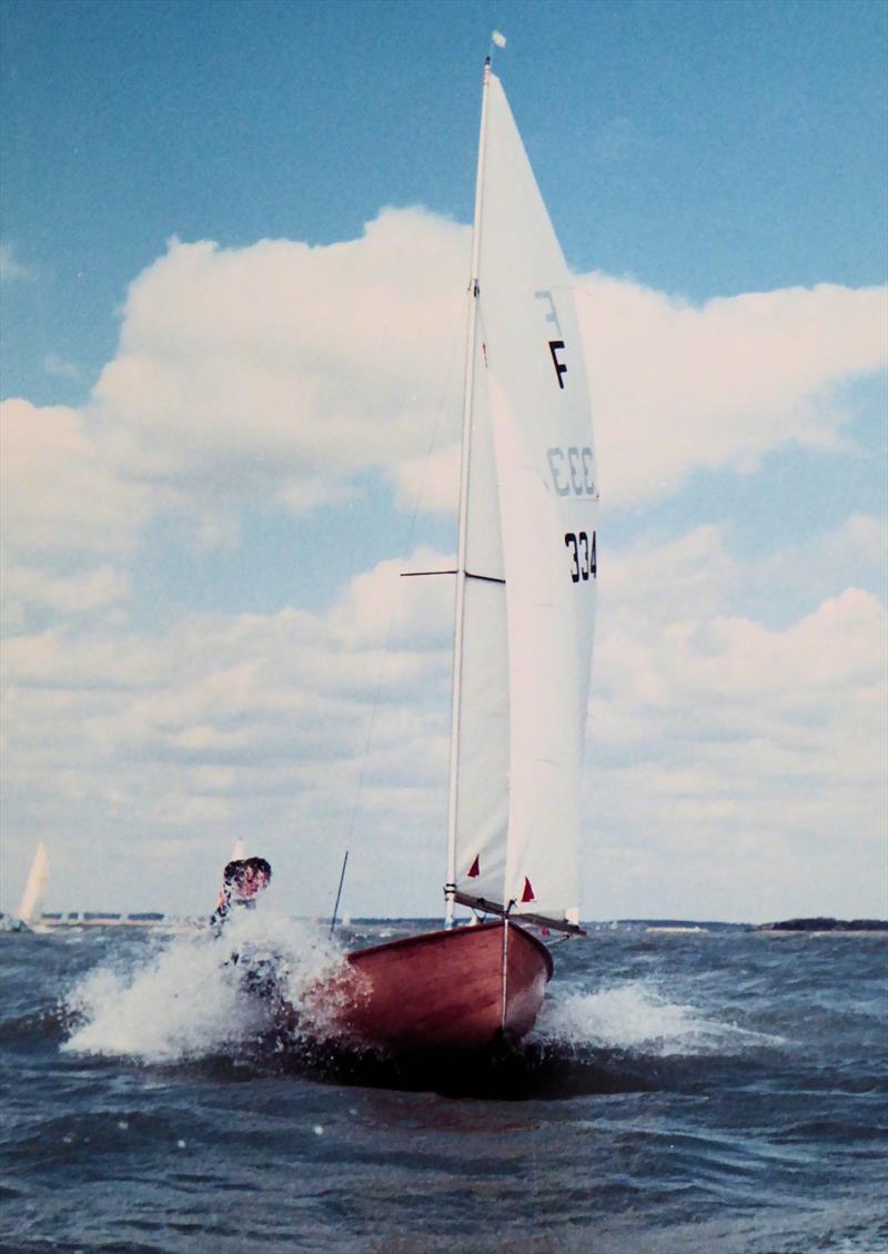 Neil Banks acing it at the Ferry - photo © Neil Banks collection