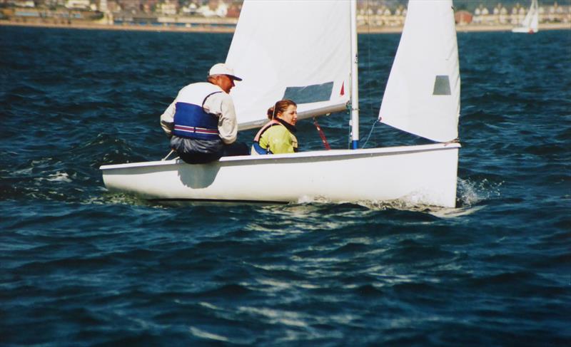 Neil and Sophia in Weymouth during 2001 - photo © Neil Banks collection