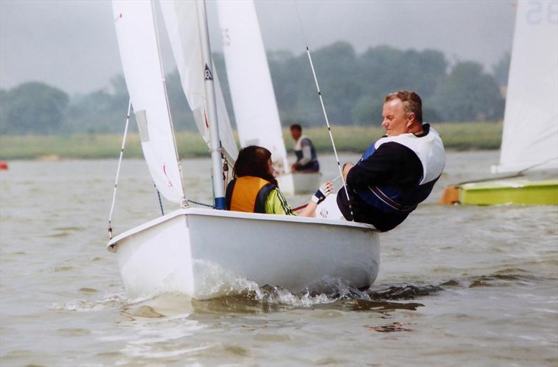 Neil and Jennie at Deben Week - photo © Neil Banks collection