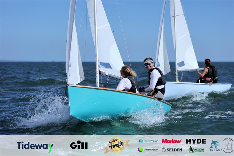 80th Anniversary Firefly Nationals at Tenby Day 5 photo copyright Mark Jardine taken at Tenby Sailing Club and featuring the Firefly class
