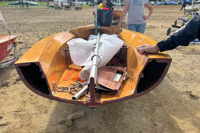 Firefly Ads A casualty of the Tideway Firefly Inland Championship at Rutland
