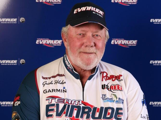 Legendary Team Evinrude angler Guido Hibdon photo copyright Rus Graham taken at  and featuring the Fishing boat class
