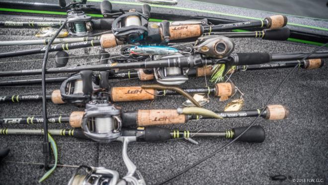 Top 10 baits from Lake Champlain photo copyright FLW, LLC taken at  and featuring the Fishing boat class