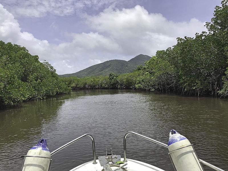 Up a river in the Top End chasing big fish photo copyright John Curnow taken at  and featuring the Fishing boat class