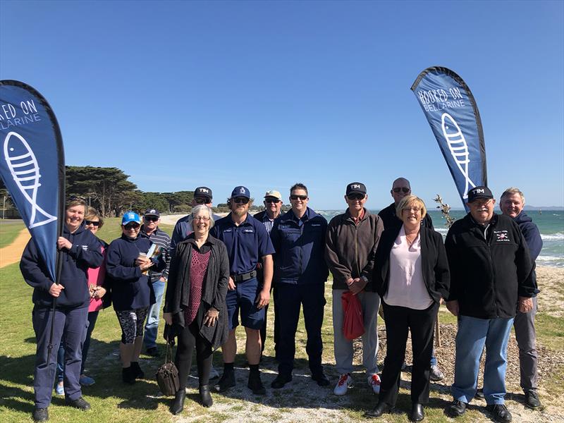 Seafood lovers celebrate at Portarlington photo copyright Marc B Ainsworth taken at  and featuring the Fishing boat class